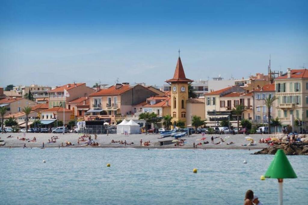 Appartement 6 personnes face à la mer Cagnes-sur-Mer Eksteriør bilde